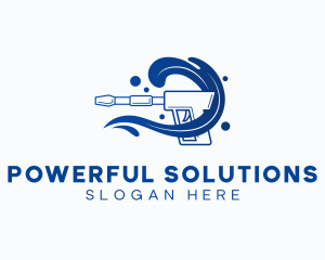 Hydraulic Pressure Washer logo design