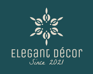 Botanical Floral Decoration logo design