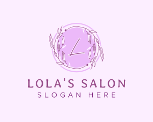 Spa Leaf Decoration logo design