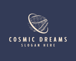 Planet Cosmic Orbit logo design