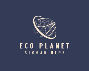 Planet Cosmic Orbit logo design