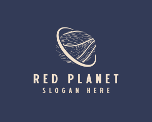 Planet Cosmic Orbit logo design