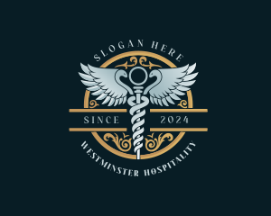 Medical Pharmacy Hospital logo design