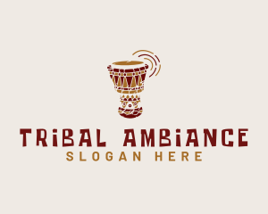 Djembe African Festival logo design