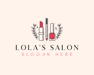 Cosmetics Beauty Salon logo design