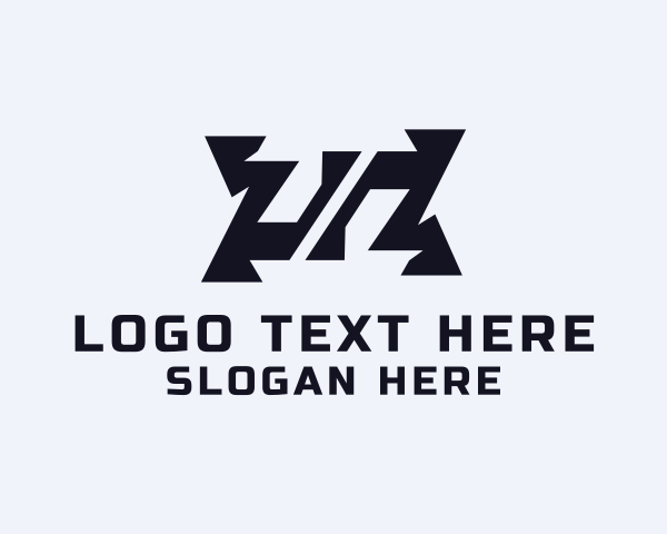 Sharp logo example 1