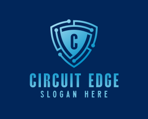 Cybersecurity Circuit Shield logo