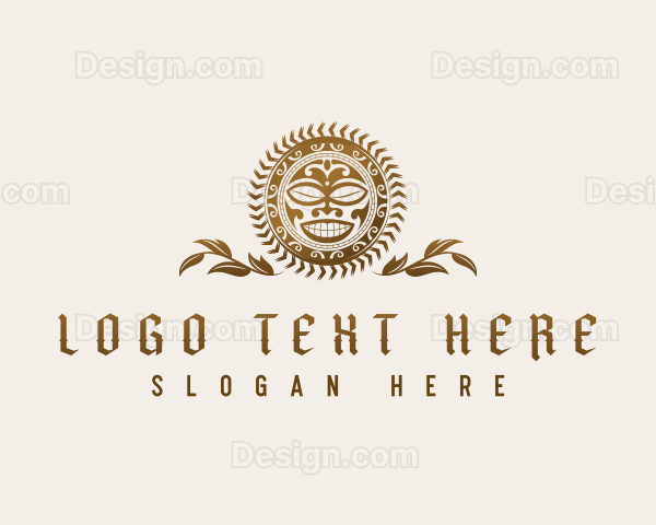 Polynesian Tribal Tattoo Logo