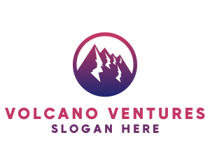 Mountain Camping Business logo design