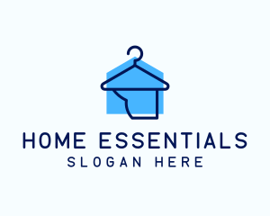 Laundry Hanger Home logo design