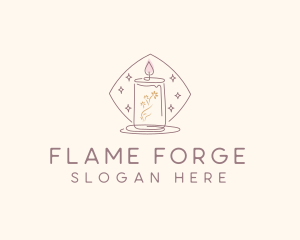 Scented Candle Light logo design