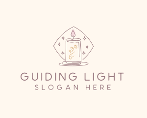 Scented Candle Light logo design