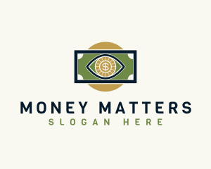 Coin Bill Money logo design