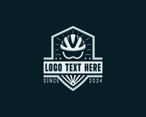 Sports Cyclist Helmet Logo