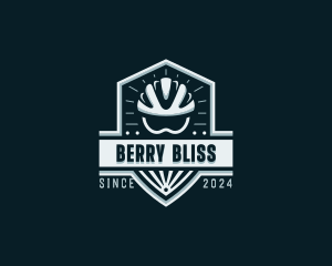 Sports Cyclist Helmet logo design