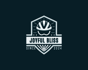 Sports Cyclist Helmet logo design