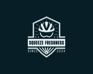 Sports Cyclist Helmet logo design