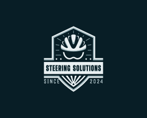 Sports Cyclist Helmet logo design