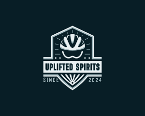 Sports Cyclist Helmet logo design