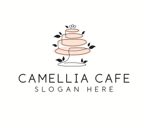 Cake Baking Cafe logo design