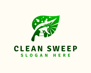 Organic Housekeeping Clean logo design