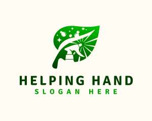 Organic Housekeeping Clean logo design