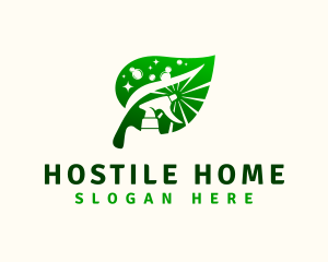 Organic Housekeeping Clean logo design