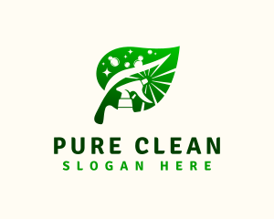 Organic Housekeeping Clean logo design