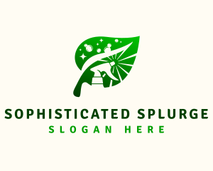 Organic Housekeeping Clean logo design