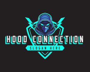 Hooded Gamer Ninja logo