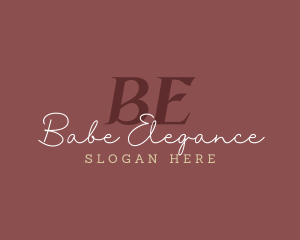 Elegant Feminine Boutique logo design