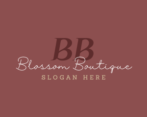 Elegant Feminine Boutique logo design