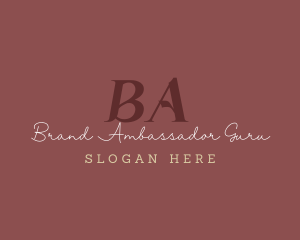 Elegant Feminine Boutique logo design