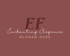 Elegant Feminine Boutique logo design