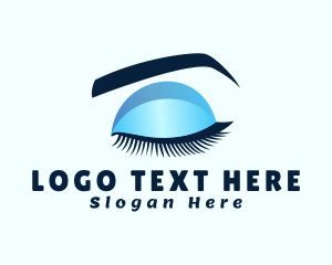 Eyeliner Makeup Artist Logo