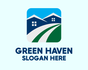 Neighborhood Housing Apartment logo design