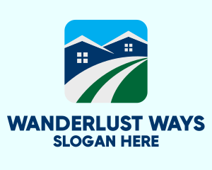 Neighborhood Housing Apartment logo design