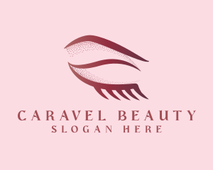 Feminine Eyelash Beauty logo design