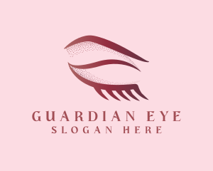 Feminine Eyelash Beauty logo design