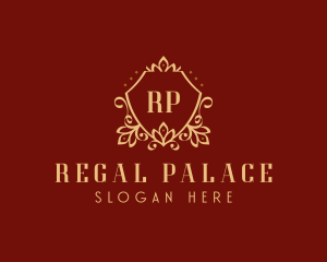 Floral Regal Shield logo