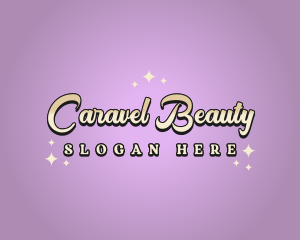 Cosmic Retro Beauty logo design