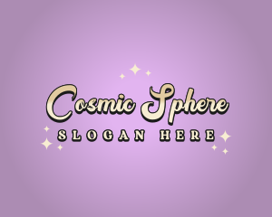 Cosmic Retro Beauty logo design