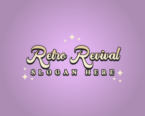 Cosmic Retro Beauty logo design