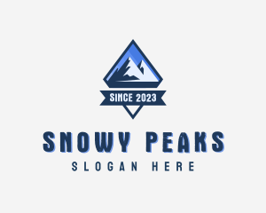 Adventure Mountain Peak  logo design