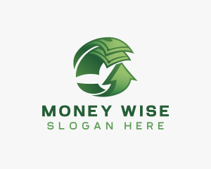 Cash Money Arrow logo design