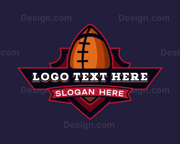 American Football Sports Team Logo