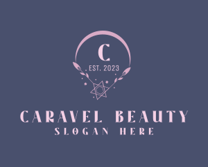 Floral Star Cosmetics Boutique logo design