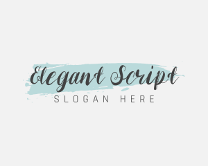 Generic Fashion Script Business logo design