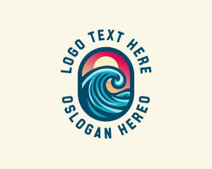 Resort Seaside Wave logo