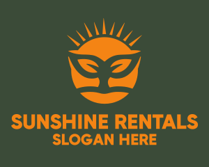 Orange Sprout Sun logo